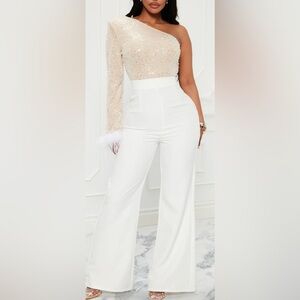 Elegant White Jumpsuit